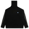 Color Piping Detail Sweater - Black