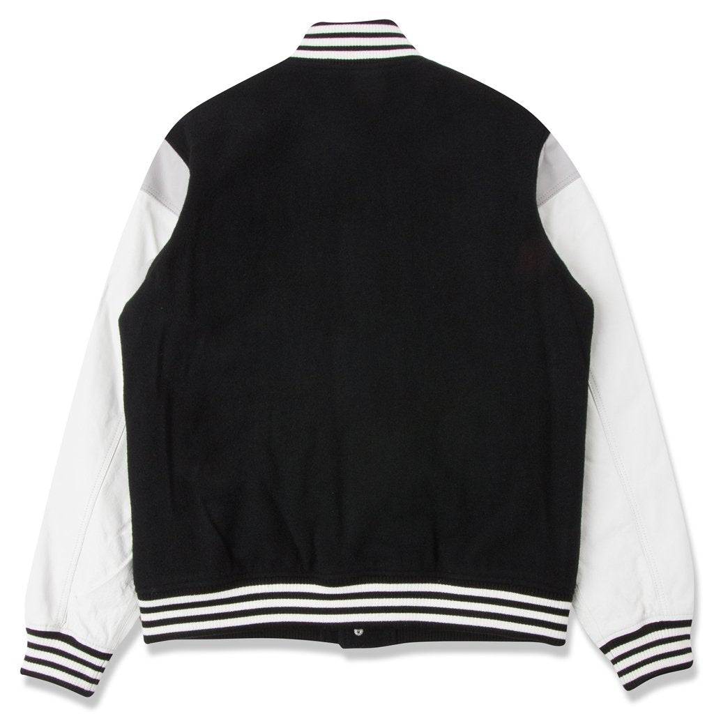 UAS Varsity Jacket - Black/White