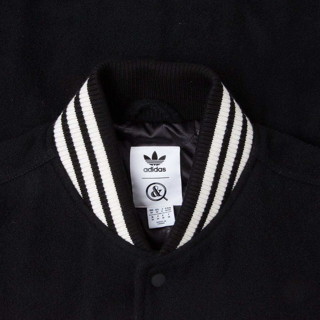UAS Varsity Jacket - Black/White