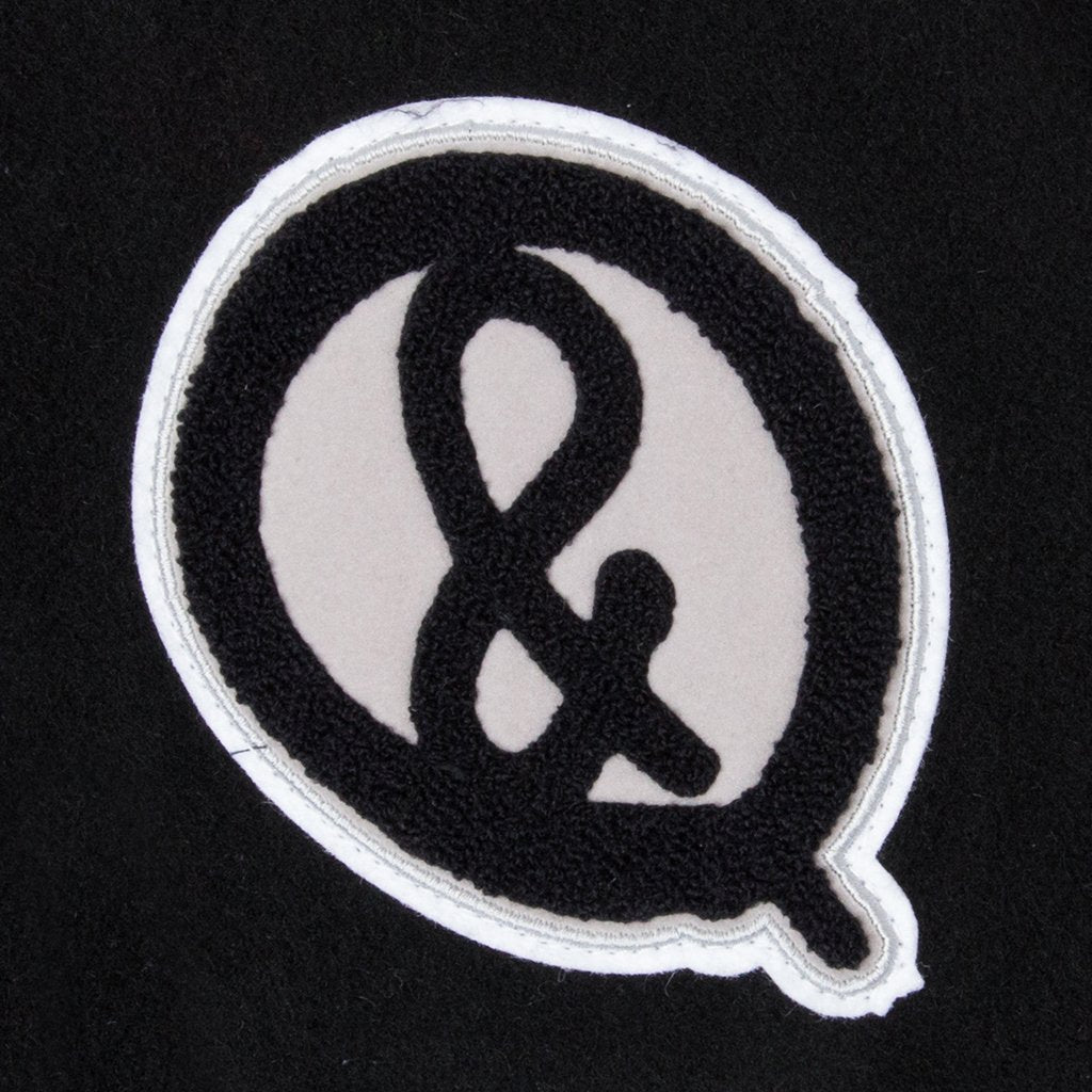 UAS Varsity Jacket - Black/White