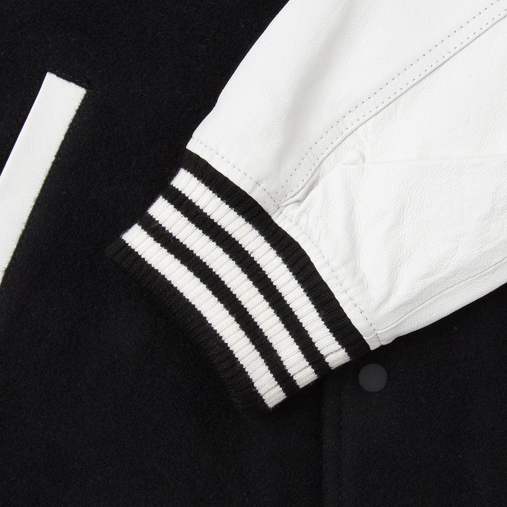 UAS Varsity Jacket - Black/White