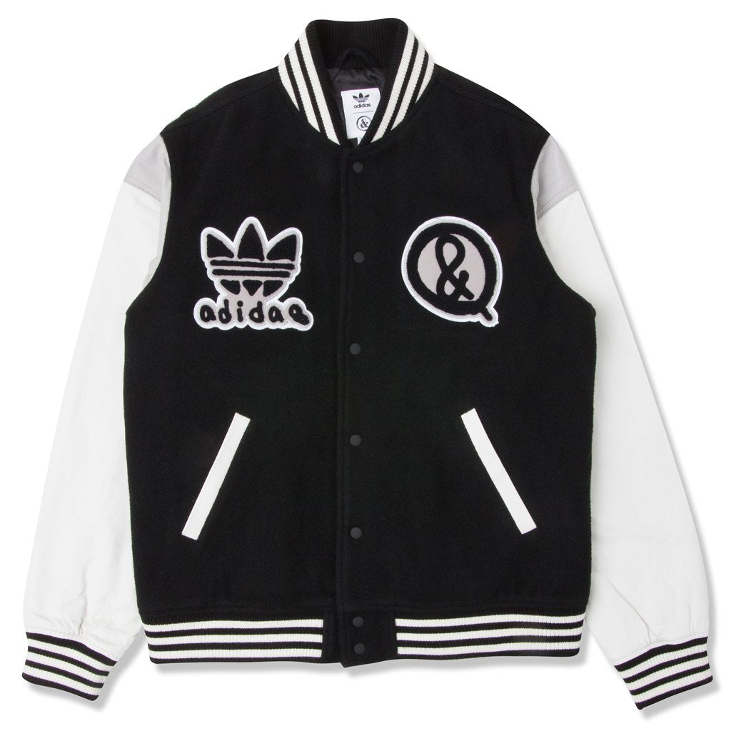 UAS Varsity Jacket - Black/White