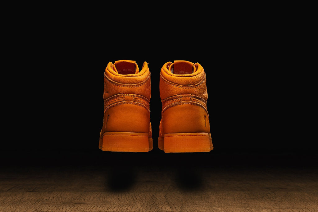 Air Jordan 1 Retro Hi OG Youth 'G8RD' - Orange Peel