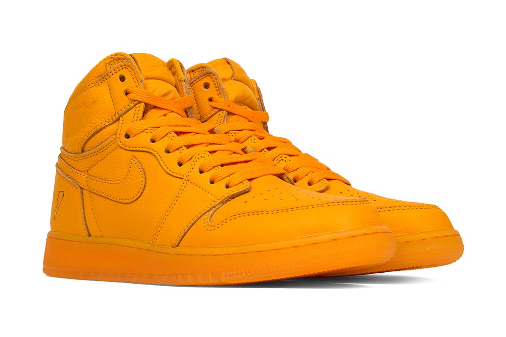 Air Jordan 1 Retro Hi OG Youth 'G8RD' - Orange Peel
