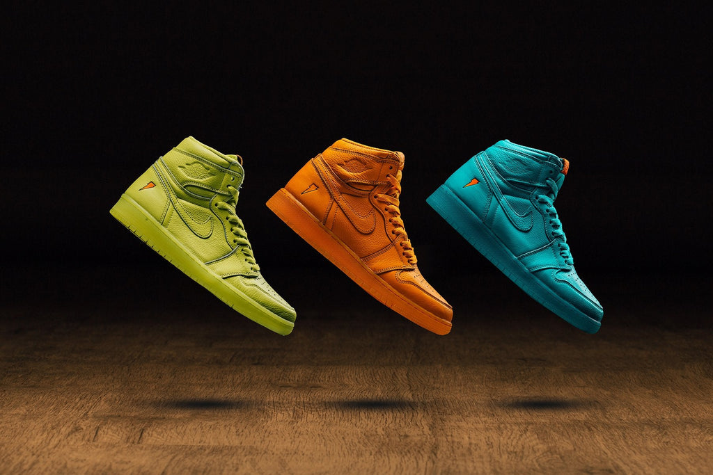Air Jordan 1 Retro Hi OG Youth 'G8RD' - Orange Peel