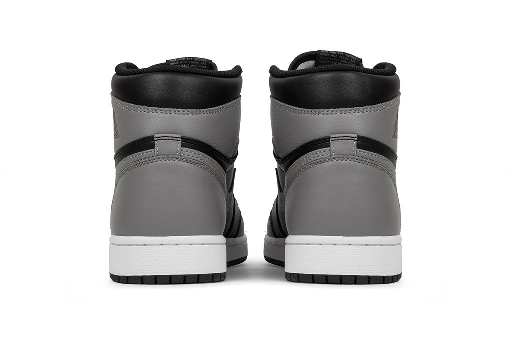 Air Jordan 1 Retro High OG (GS) "Shadow" - Black/Medium Grey-White