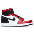 Women's Air 1 Retro Hi "Satin" - Gym Red/Black