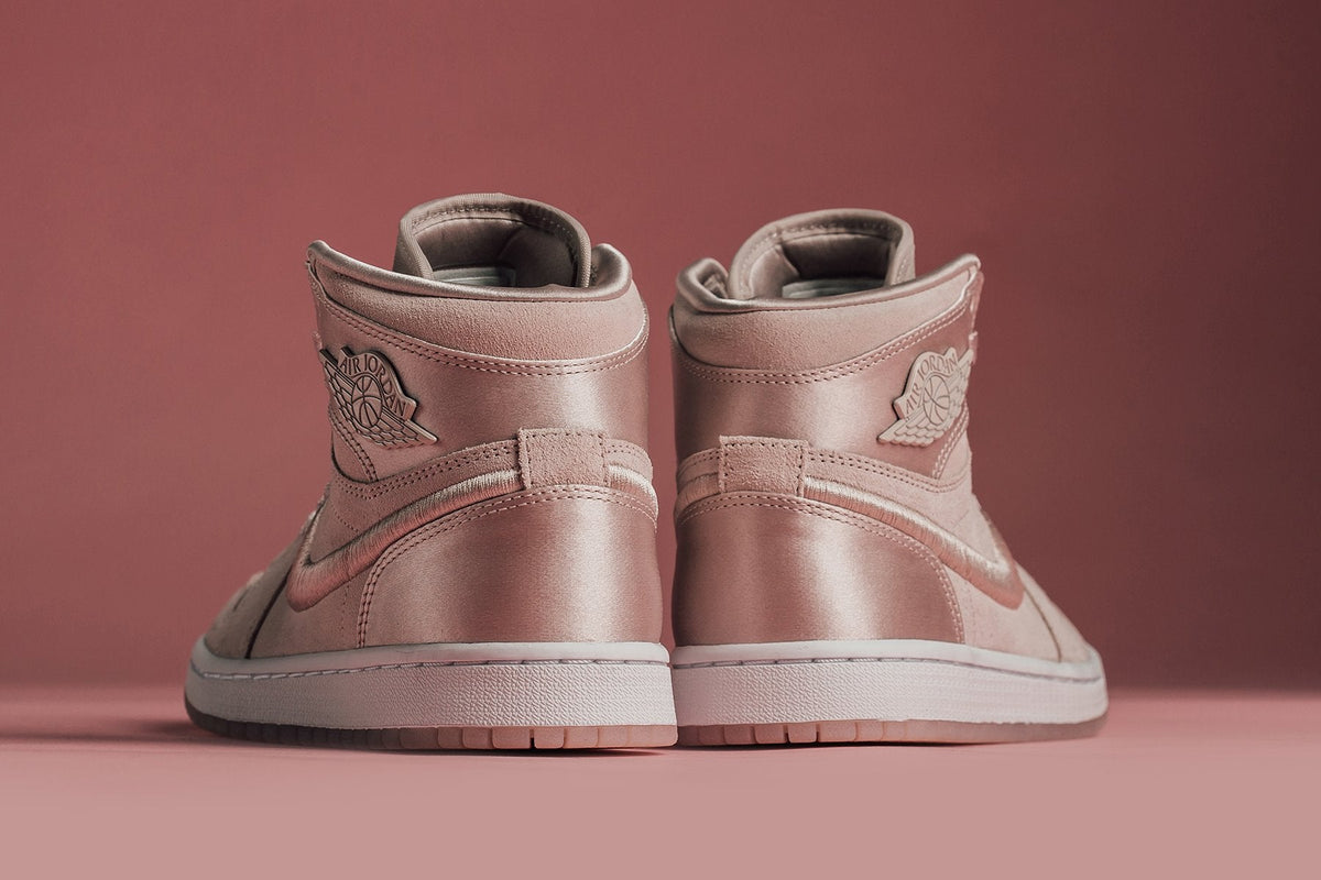 Women's Air 1 Retro Hi 'Season of Her' - Silt Red/White-Metallic Gold