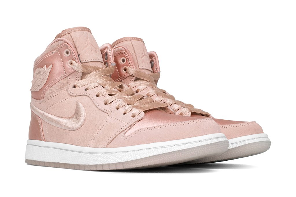 Women's Air 1 Retro Hi 'Season of Her' - Sunset Tint/White-Metallic Gold