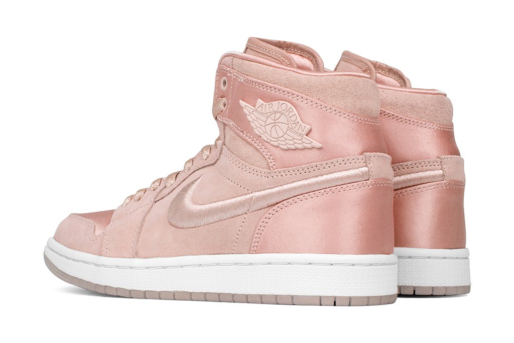 Women's Air 1 Retro Hi 'Season of Her' - Sunset Tint/White-Metallic Gold