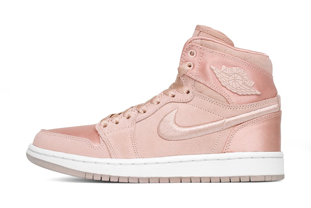 Women's Air 1 Retro Hi 'Season of Her' - Sunset Tint/White-Metallic Gold
