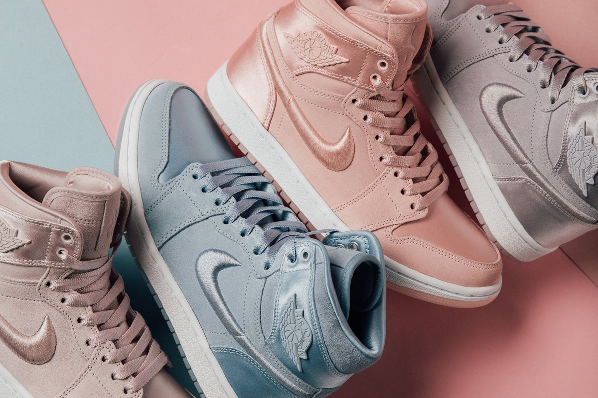 Women's Air 1 Retro Hi 'Season of Her' - Sunset Tint/White-Metallic Gold
