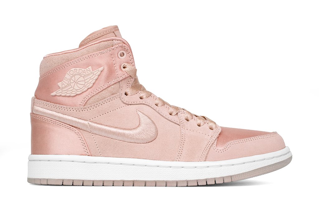 Women's Air 1 Retro Hi 'Season of Her' - Sunset Tint/White-Metallic Gold