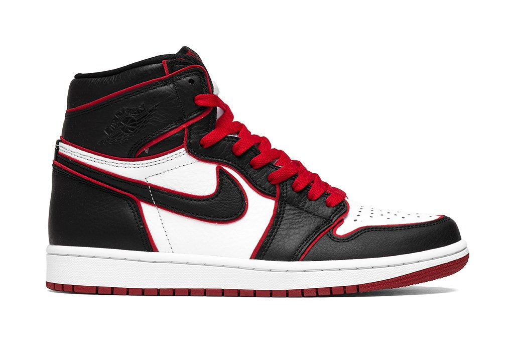 Air Jordan 1 Retro High OG "Bloodline"- Black/Gym Red/White