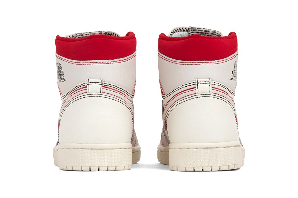 Air 1 Retro High OG - Sail/Black/Phantom/University Red