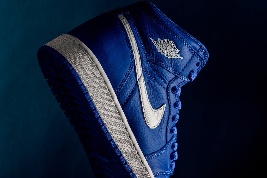 Air Jordan 1 Retro High OG (GS) - Hyper Royal/Sail