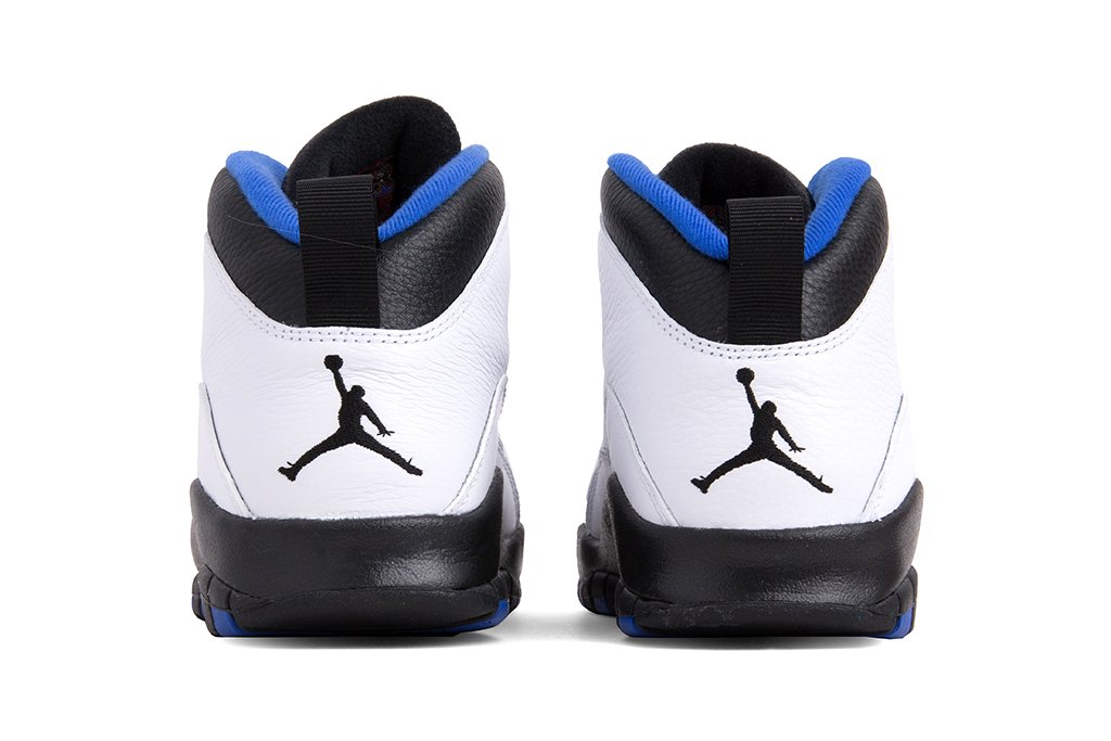 Air Jordan 10 Retro 'Orlando' - White/Black/Royal Blue