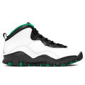 Air Jordan 10 Retro "Seattle" (GS) - White/Black/Court Green