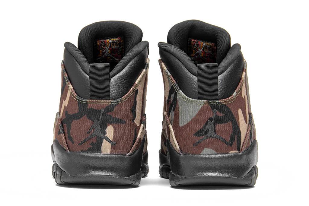 Air 10 Retro "Woodland Camo" - Medium Olive/Dark Army