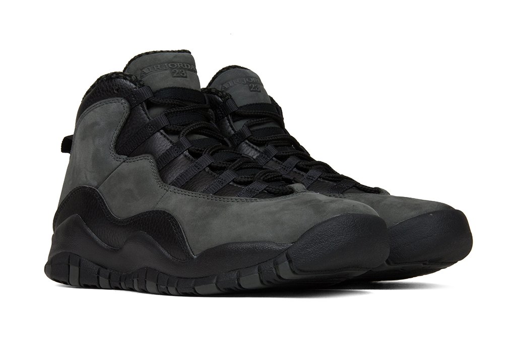 Air Jordan 10 Retro Youth - Dark Shadow/True Red-Black