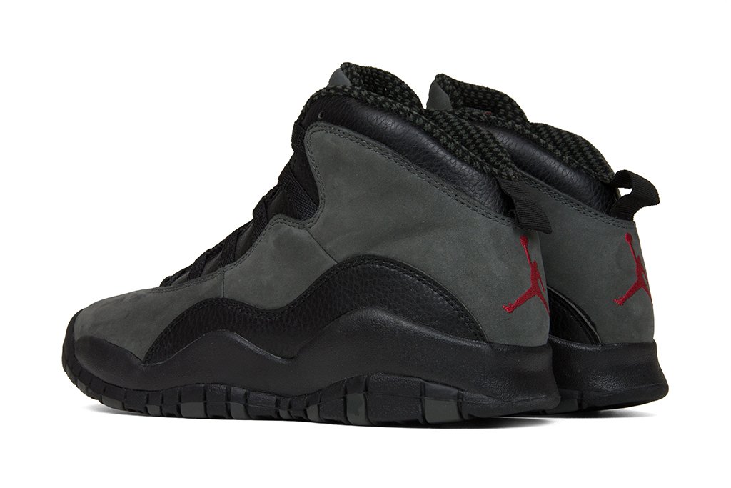 Air Jordan 10 Retro Youth - Dark Shadow/True Red-Black