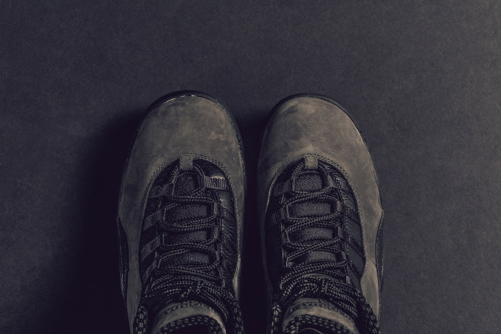 Air Jordan 10 Retro Youth - Dark Shadow/True Red-Black