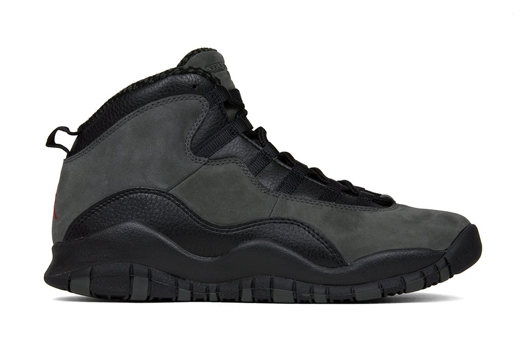Air Jordan 10 Retro Youth - Dark Shadow/True Red-Black