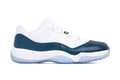 Air Jordan 11 Retro Low LE "Blue Snakeskin" - White/Black/Navy