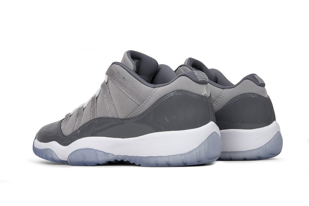 Air Jordan 11 Retro Low Youth 'Cool Grey' - Medium Grey/White-Gun Smoke