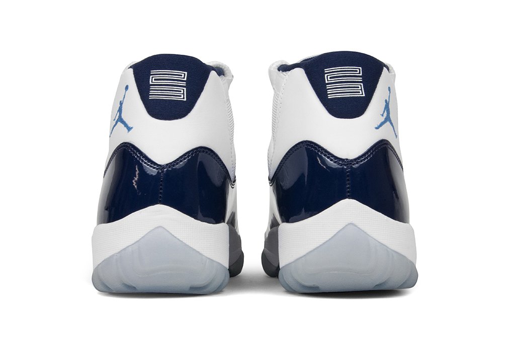Air Jordan 11 Retro 'Win Like ’82' - White/University Blue-Midnight Navy