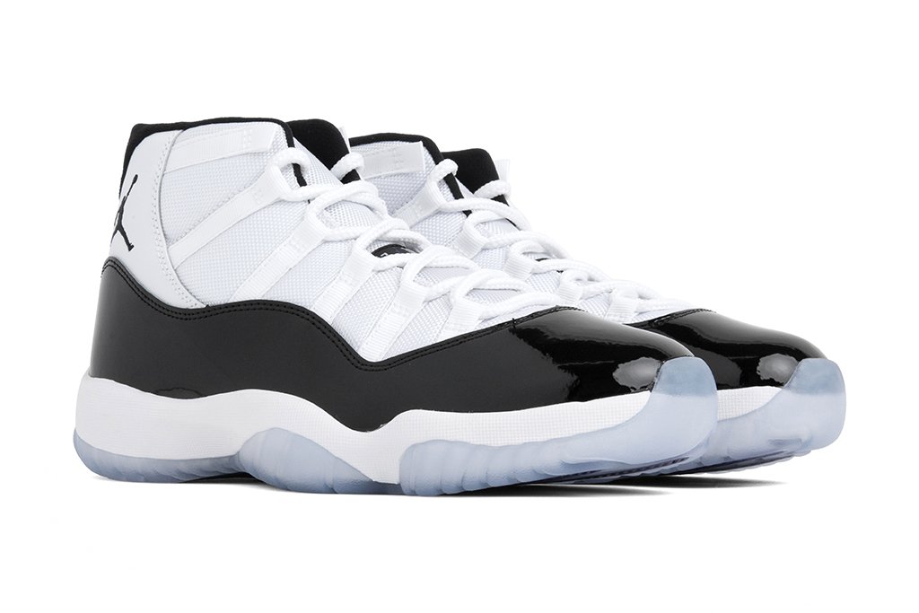 Air Jordan 11 Retro Youth 'Concord' - White/Black/Concord