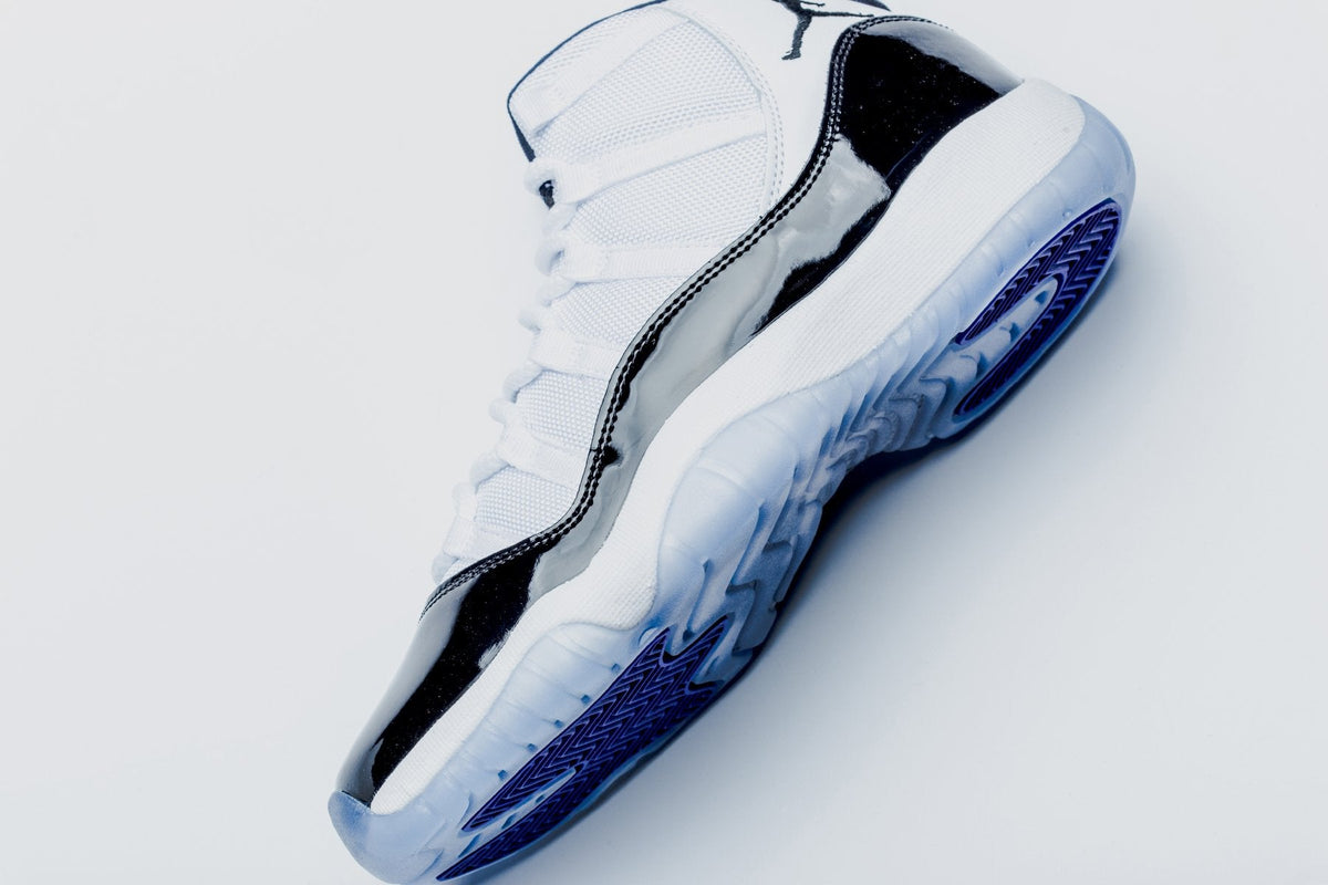 Air Jordan 11 Retro Youth 'Concord' - White/Black/Concord