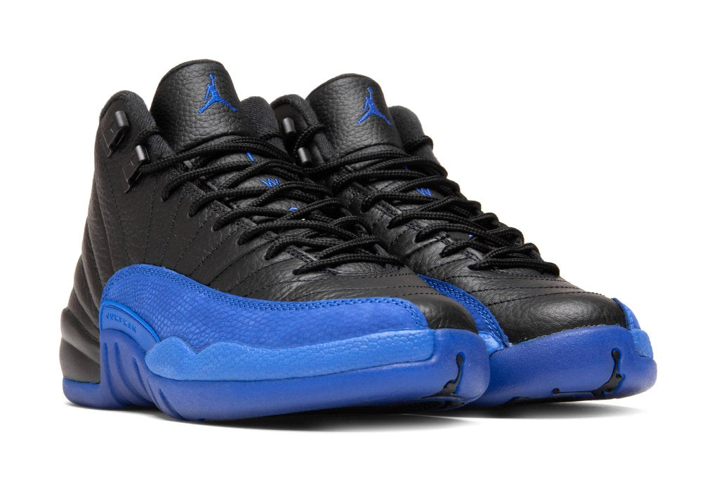 Air Jordan 12 Retro (GS) - Black/Game Royal/Black