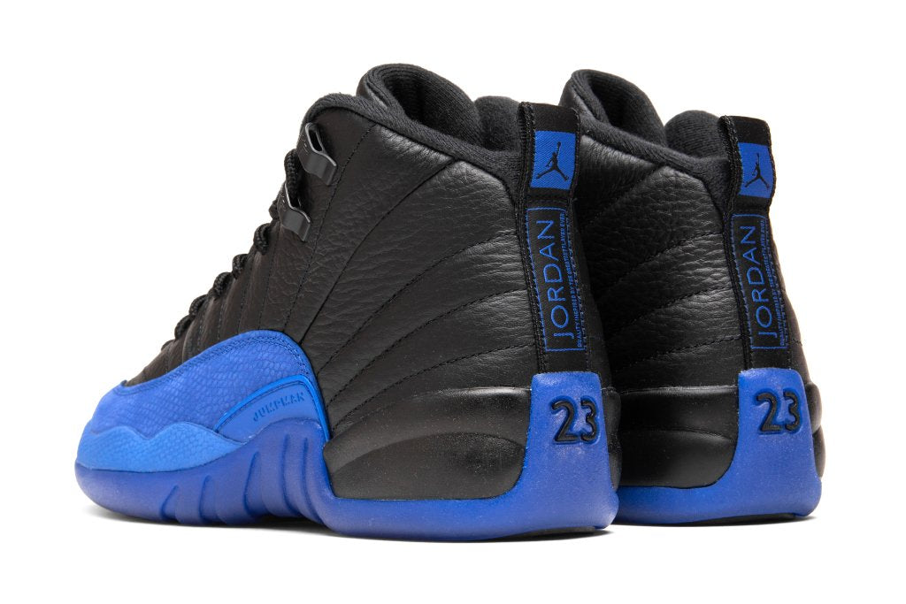 Air Jordan 12 Retro (GS) - Black/Game Royal/Black