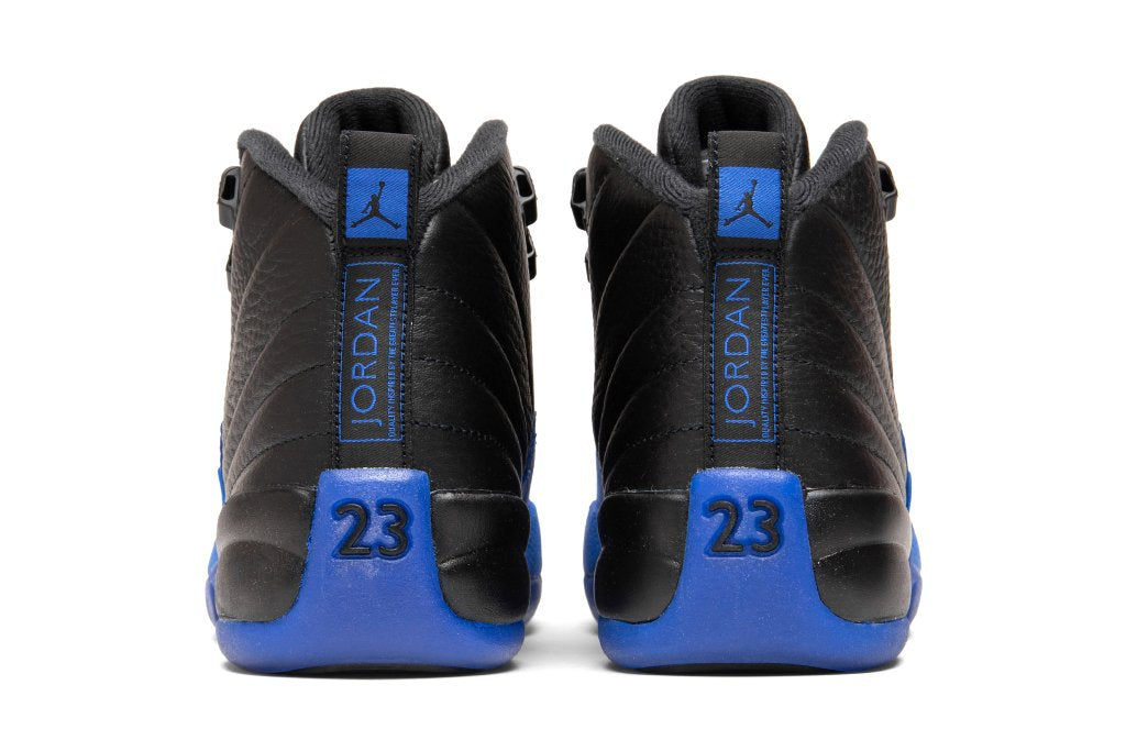 Air Jordan 12 Retro (GS) - Black/Game Royal/Black