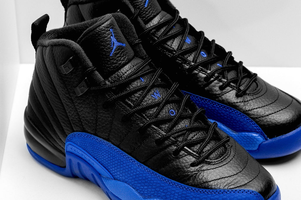 Air Jordan 12 Retro (GS) - Black/Game Royal/Black