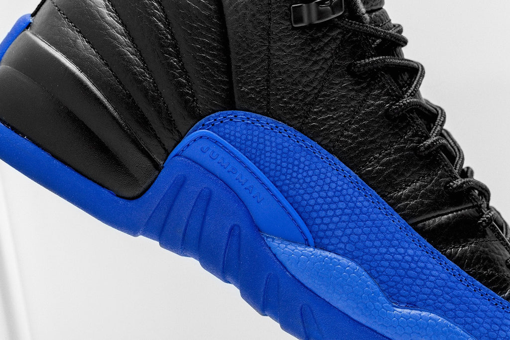 Air Jordan 12 Retro (GS) - Black/Game Royal/Black