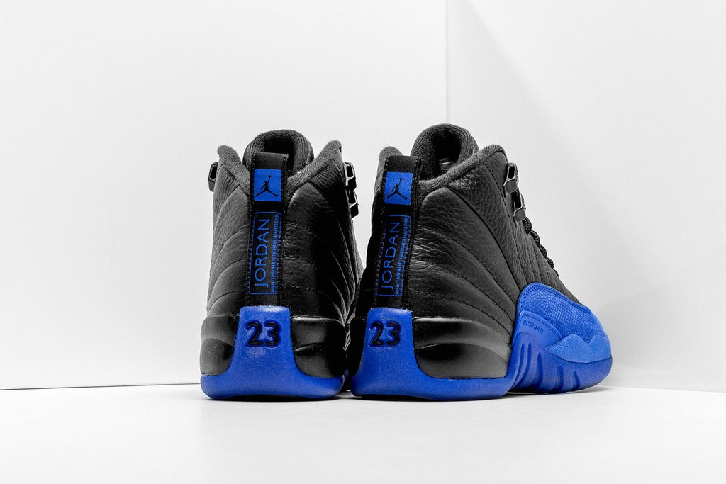 Air Jordan 12 Retro (GS) - Black/Game Royal/Black