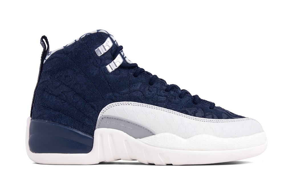 Air 12 Retro Premium (GS) - College Navy/University Red/Sail