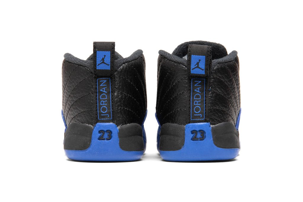 Air Jordan 12 Retro (TD) - Black/Game Royal/Black