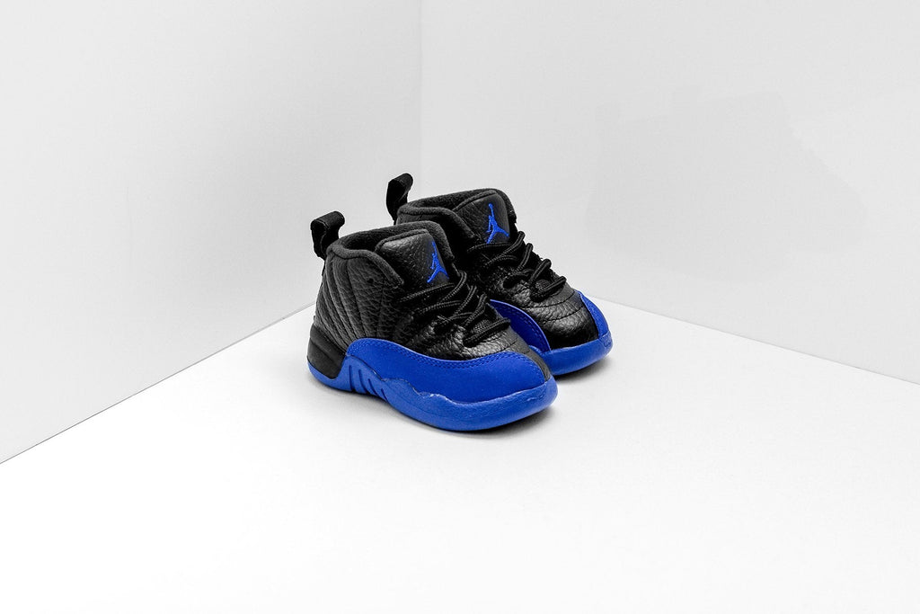 Air Jordan 12 Retro (TD) - Black/Game Royal/Black