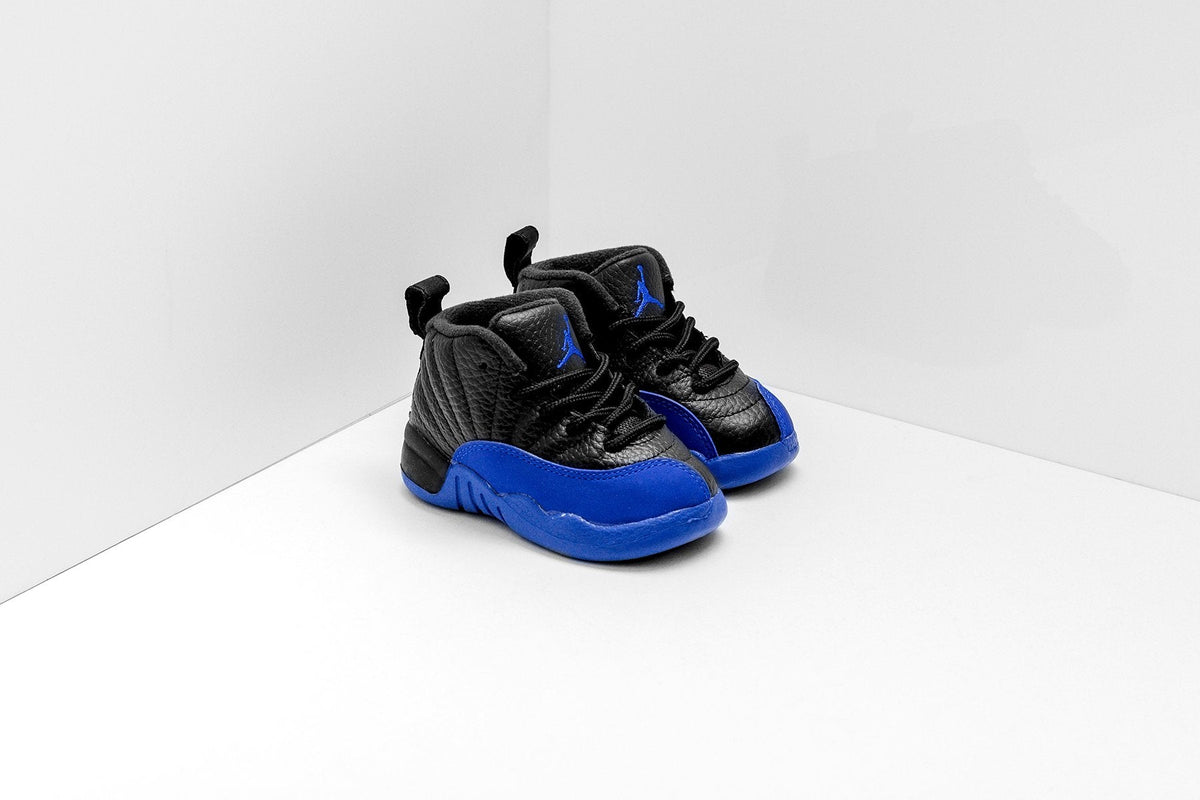 Air Jordan 12 Retro (TD) - Black/Game Royal/Black