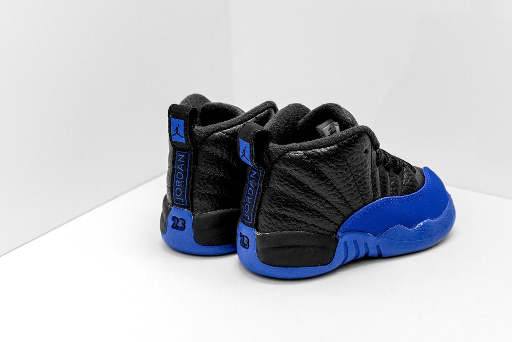 Air Jordan 12 Retro (TD) - Black/Game Royal/Black