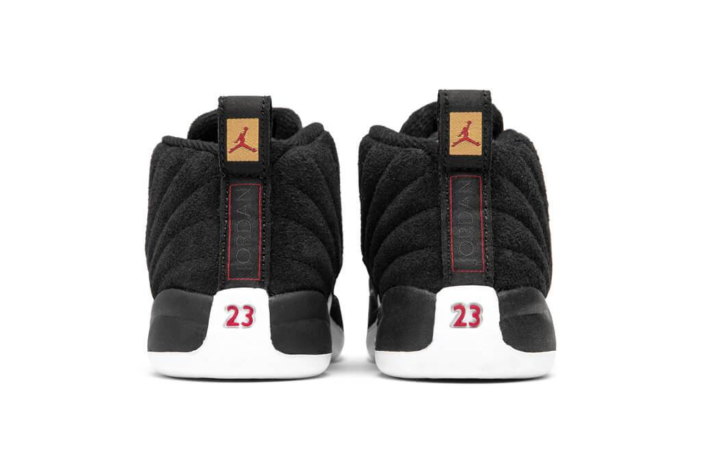Air Jordan 12 Retro (TD) - Black/Taxi