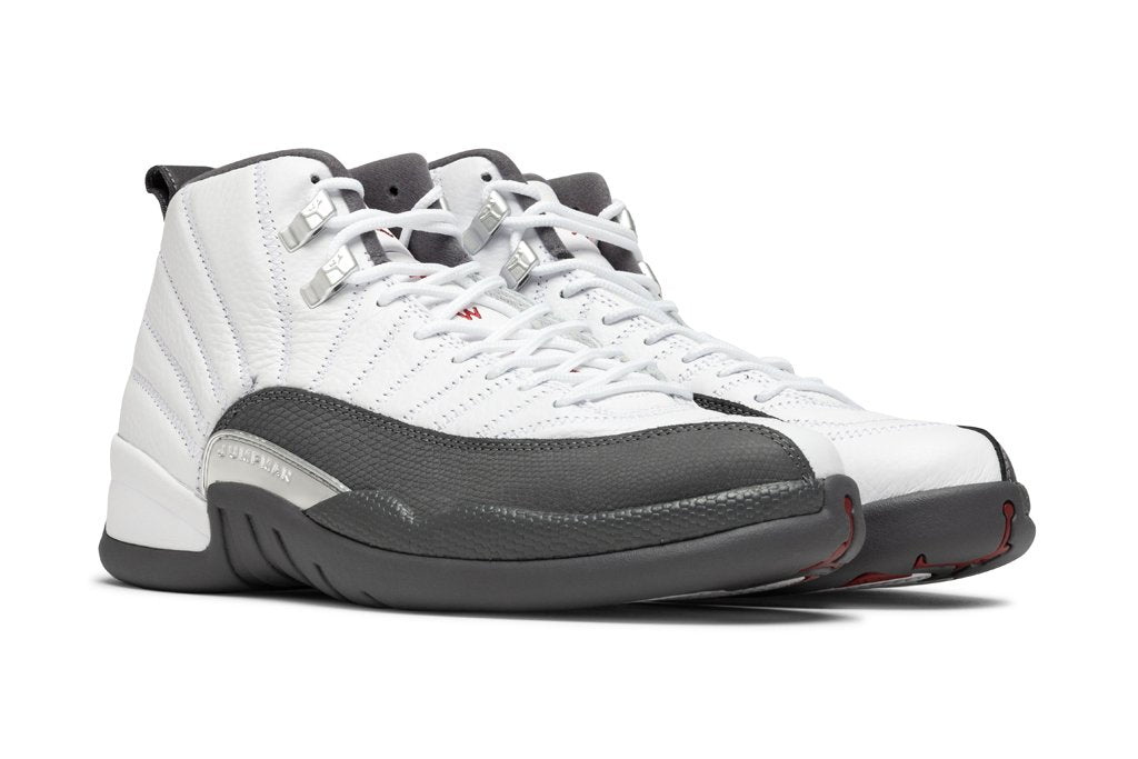 Air Jordan 12 Retro - White/Gym Red/Dark Grey
