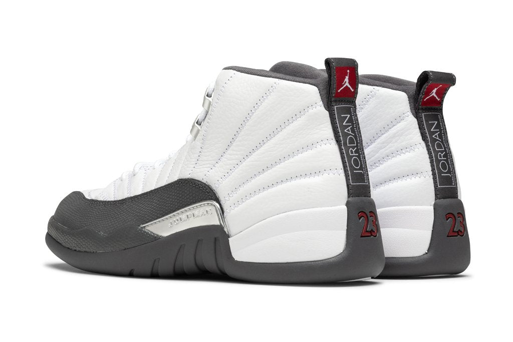 Air Jordan 12 Retro - White/Gym Red/Dark Grey