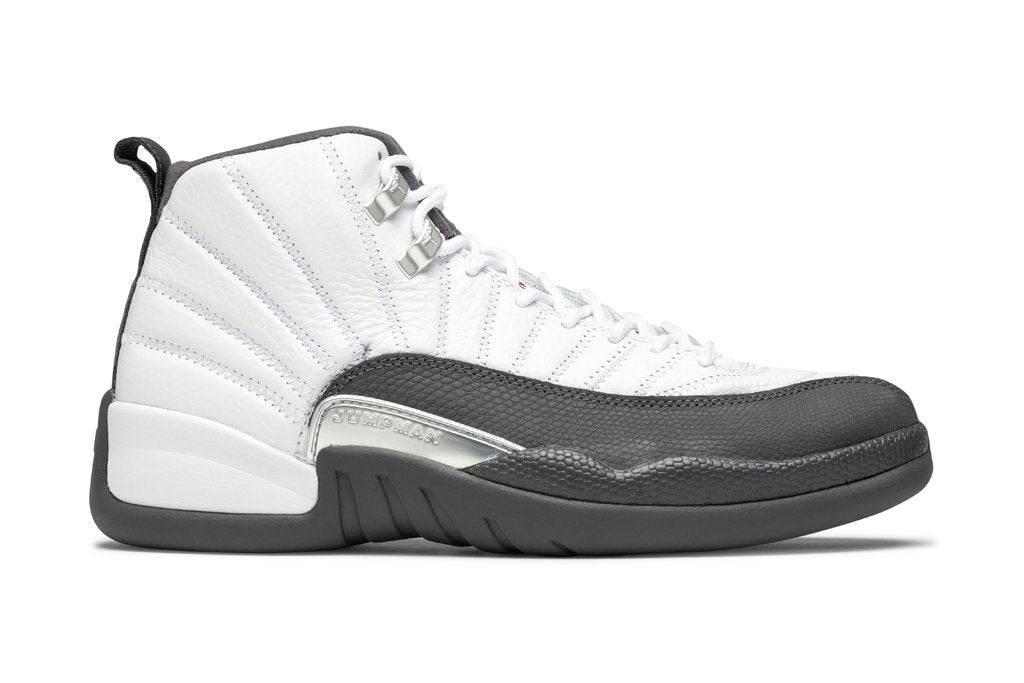 Air Jordan 12 Retro - White/Gym Red/Dark Grey
