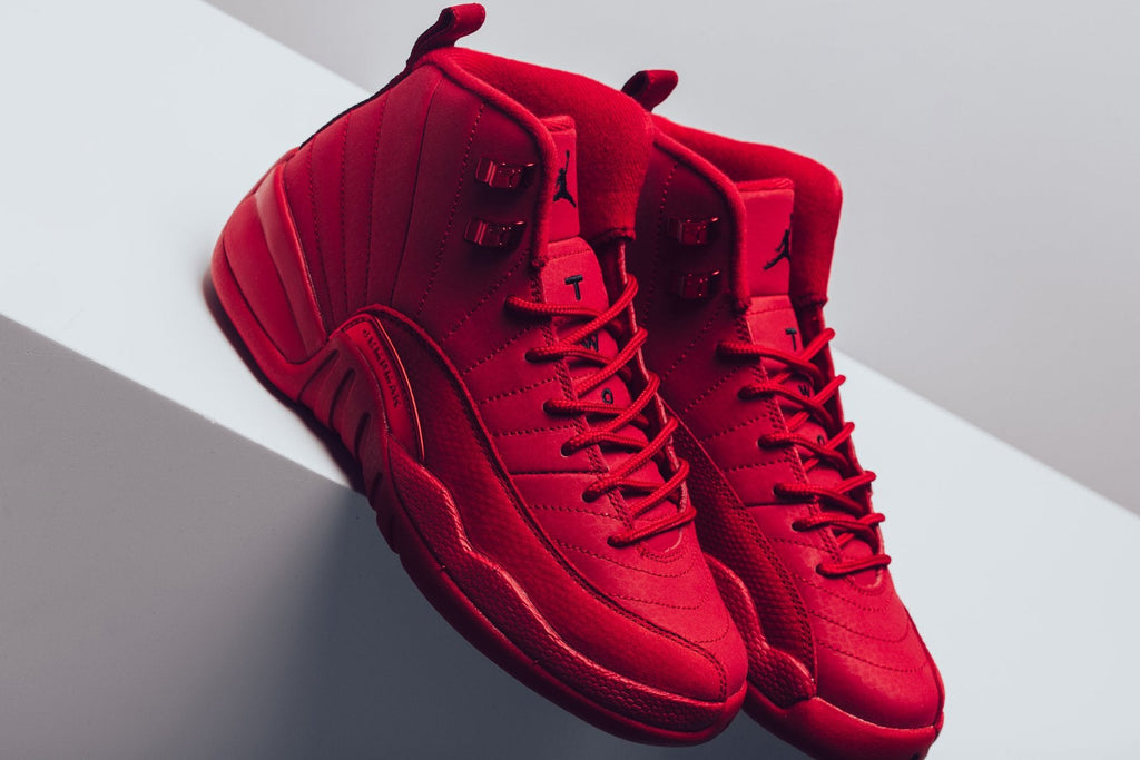 Air Jordan 12 Retro (GS) - Gym Red/Black