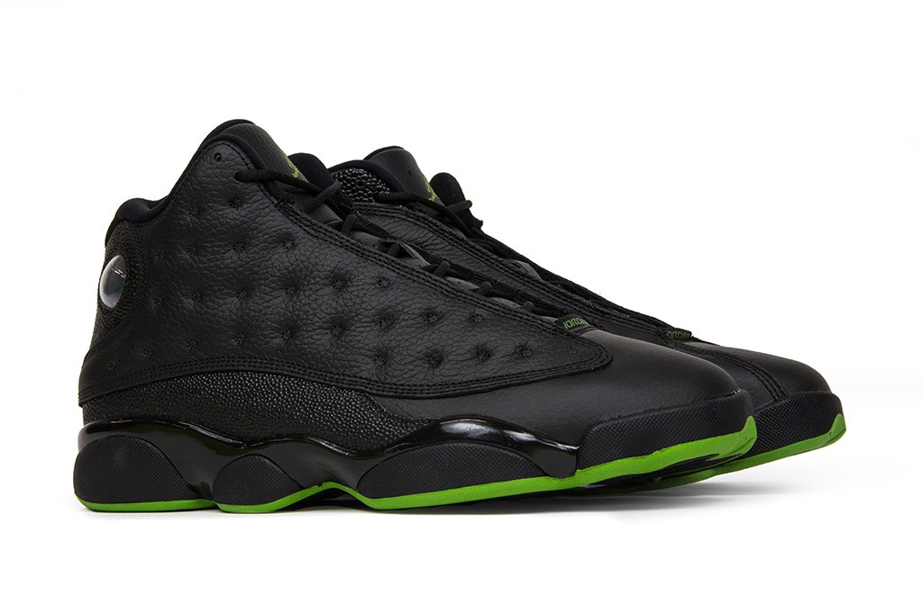 Air Jordan 13 Retro 'Altitude' - Black/Altitude Green