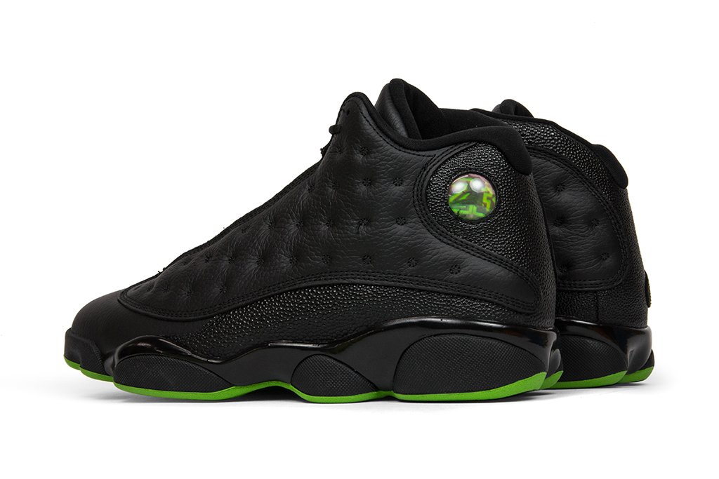 Air Jordan 13 Retro 'Altitude' - Black/Altitude Green